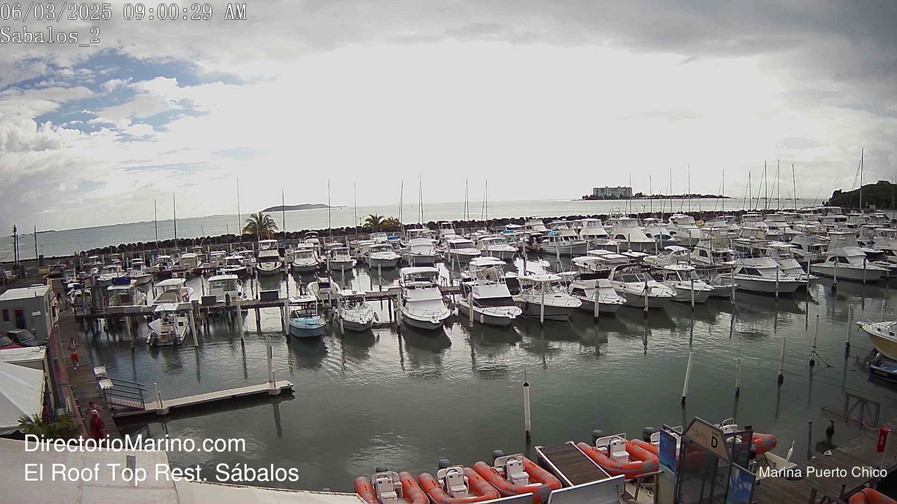 time-lapse frame, PuertoChico webcam