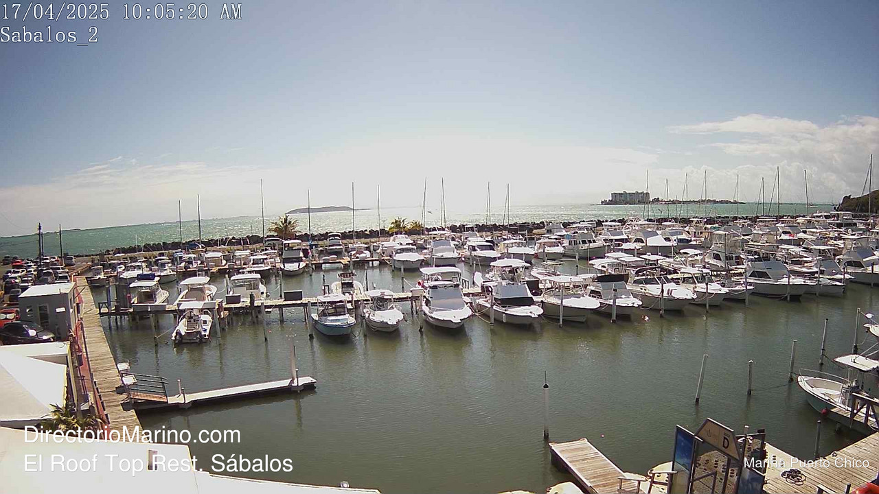 time-lapse frame, PuertoChico webcam
