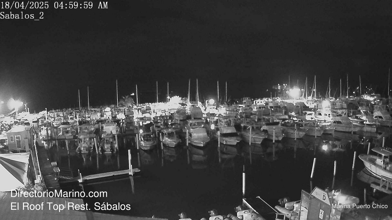 time-lapse frame, PuertoChico webcam