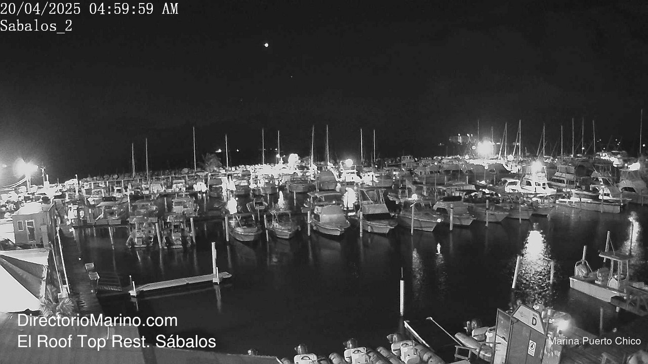 time-lapse frame, PuertoChico webcam