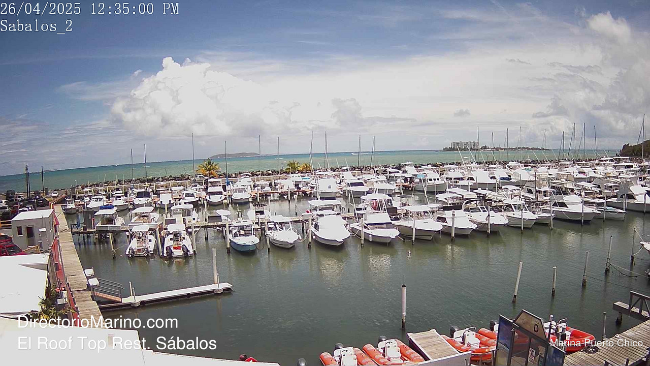 time-lapse frame, PuertoChico webcam