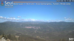 view from Monte Lusei Panoramica on 2024-04-19