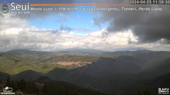view from Monte Lusei Panoramica on 2024-04-25