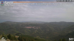 view from Monte Lusei Panoramica on 2024-05-20