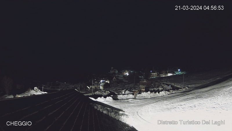 time-lapse frame, Cheggio Valle Antrona webcam
