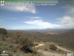 view from Villasalto on 2024-03-15