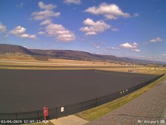 view from Mifflin County Airport (east) on 2024-03-04