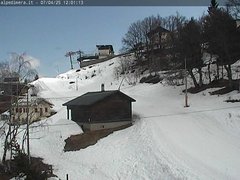 view from Alpe di Mera - Arrivo seggiovia Capricorno on 2025-04-07