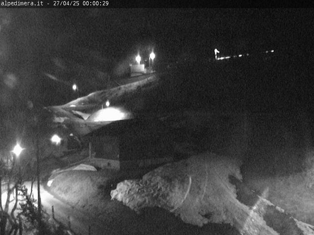 time-lapse frame, Alpe di Mera - Arrivo seggiovia Capricorno webcam