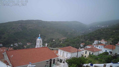 view from Stenies. Andros Island  SW View on 2024-04-24