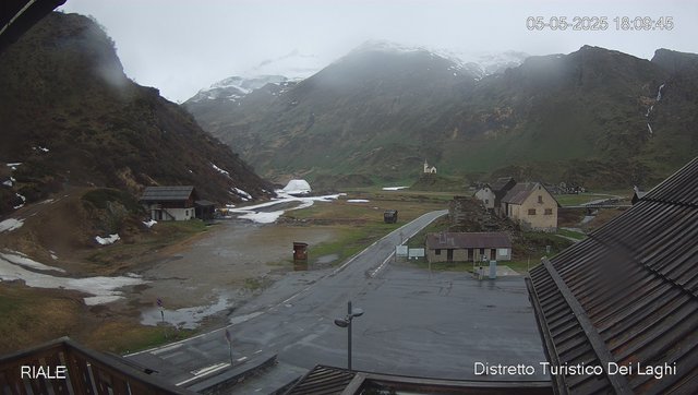 time-lapse frame, Riale webcam