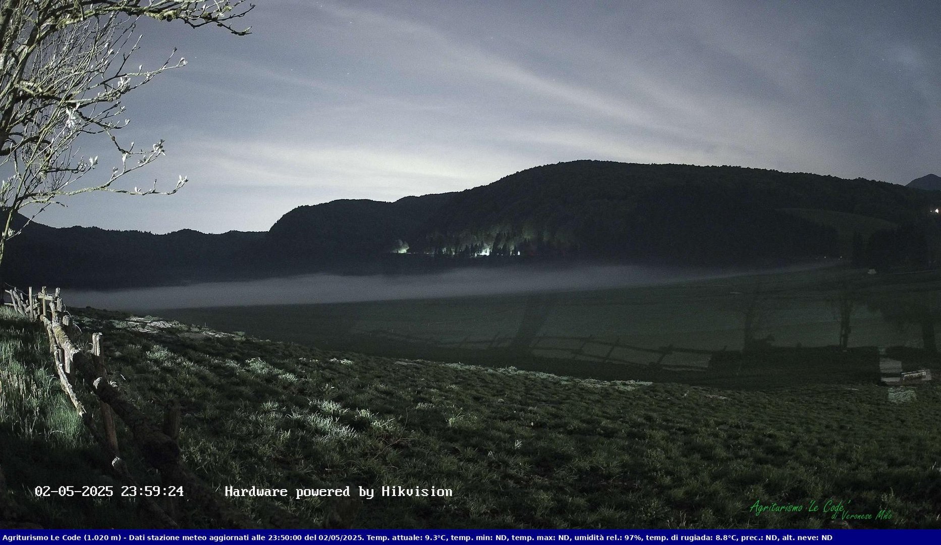 time-lapse frame, Webcam Cansiglio - verso la piana dei "Bech" webcam