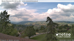 view from Monte Palareto on 2024-05-09