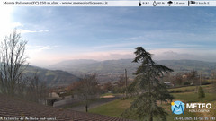 view from Monte Palareto on 2025-01-24