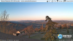 view from Monte Palareto on 2025-02-05