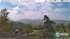 view from Monte Palareto on 2025-04-10