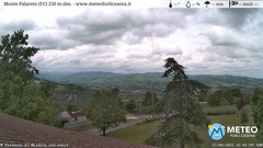 view from Monte Palareto on 2025-04-27