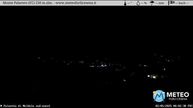 time-lapse frame, Monte Palareto webcam