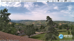 view from Monte Palareto on 2025-05-04
