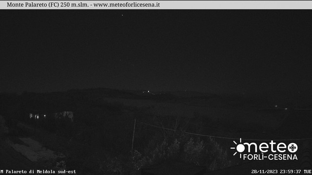 time-lapse frame, Monte Palareto SE webcam