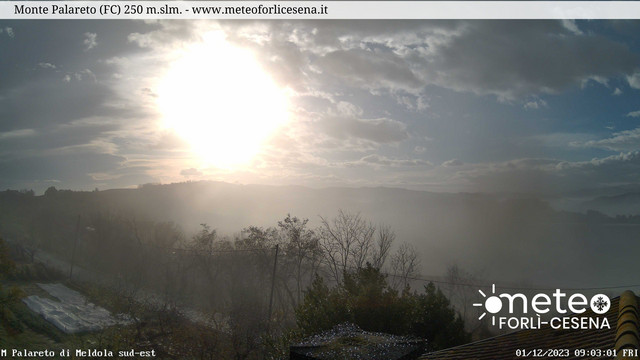 time-lapse frame, Monte Palareto SE webcam
