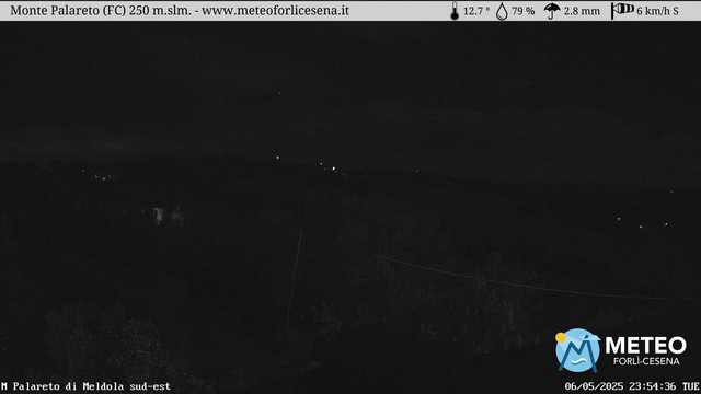 time-lapse frame, Monte Palareto SE webcam