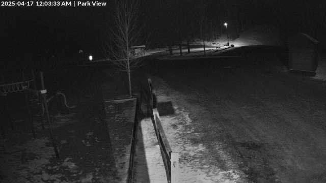 time-lapse frame, Inlet Fern Park Sledding webcam