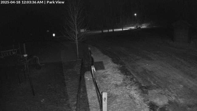 time-lapse frame, Inlet Fern Park Sledding webcam