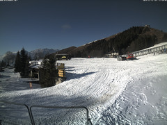 view from Bielmonte piste versante sud on 2024-12-12