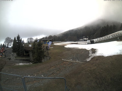view from Bielmonte piste versante sud on 2025-04-21