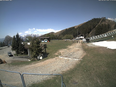 view from Bielmonte piste versante sud on 2025-05-02