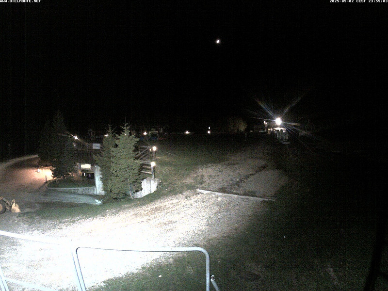 time-lapse frame, Bielmonte piste versante sud webcam