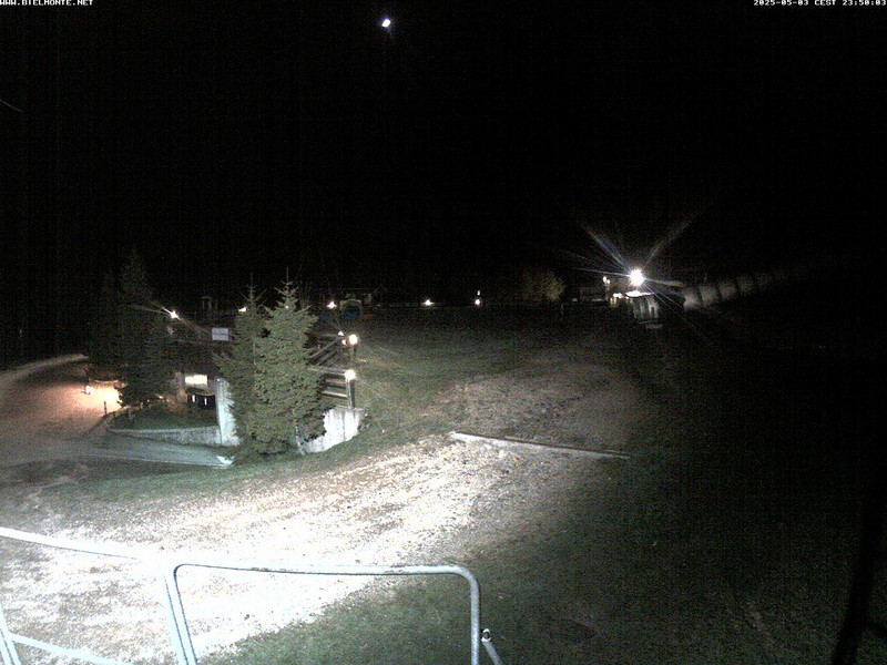 time-lapse frame, Bielmonte piste versante sud webcam