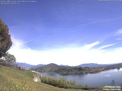 view from Rocca di Angera on 2024-05-03