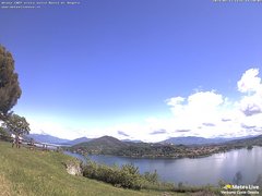 view from Rocca di Angera on 2024-05-17