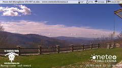 view from Passo del Muraglione on 2024-03-25