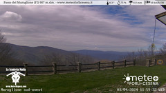 view from Passo del Muraglione on 2024-04-03