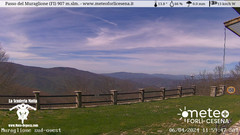 view from Passo del Muraglione on 2024-04-06