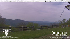 view from Passo del Muraglione on 2024-04-15