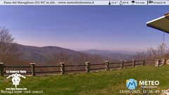 view from Passo del Muraglione on 2025-04-11
