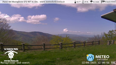 view from Passo del Muraglione on 2025-04-22