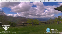 view from Passo del Muraglione on 2025-04-24