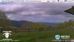 view from Passo del Muraglione on 2025-04-27