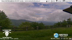 view from Passo del Muraglione on 2025-05-06