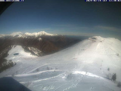 view from Bielmonte Monte Marca est on 2024-02-14
