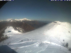 view from Bielmonte Monte Marca est on 2024-02-17