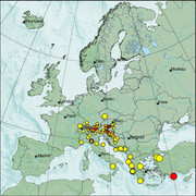 view from Erdbeben Europa on 2024-03-11