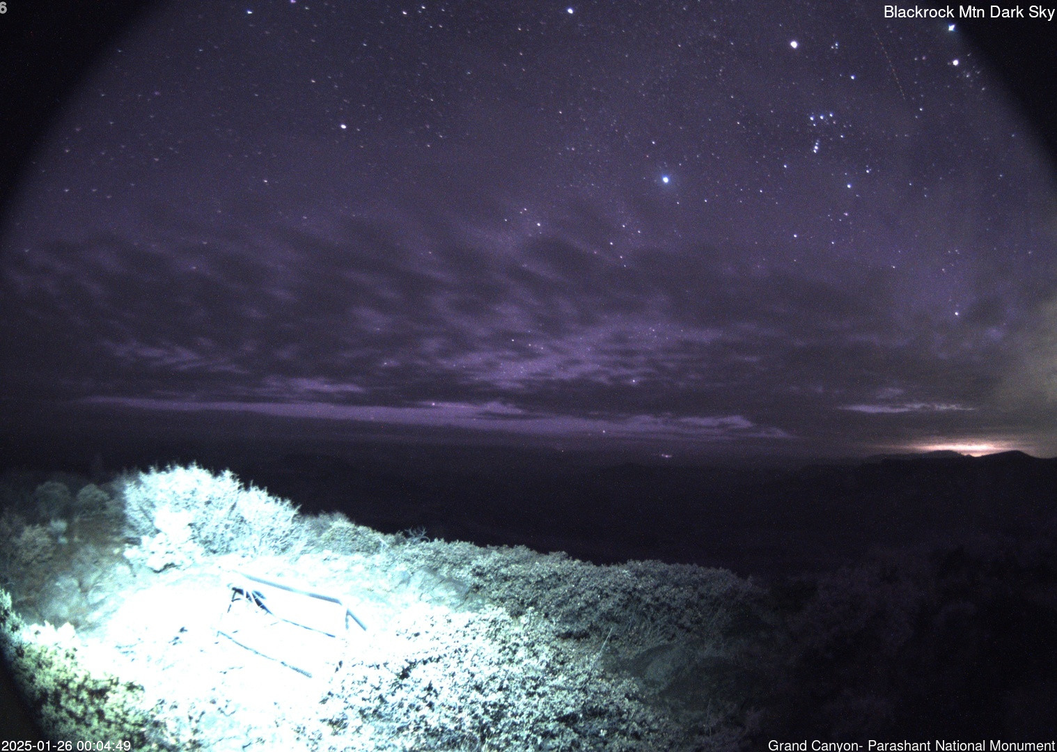 time-lapse frame, Blackrock - Dark Sky webcam