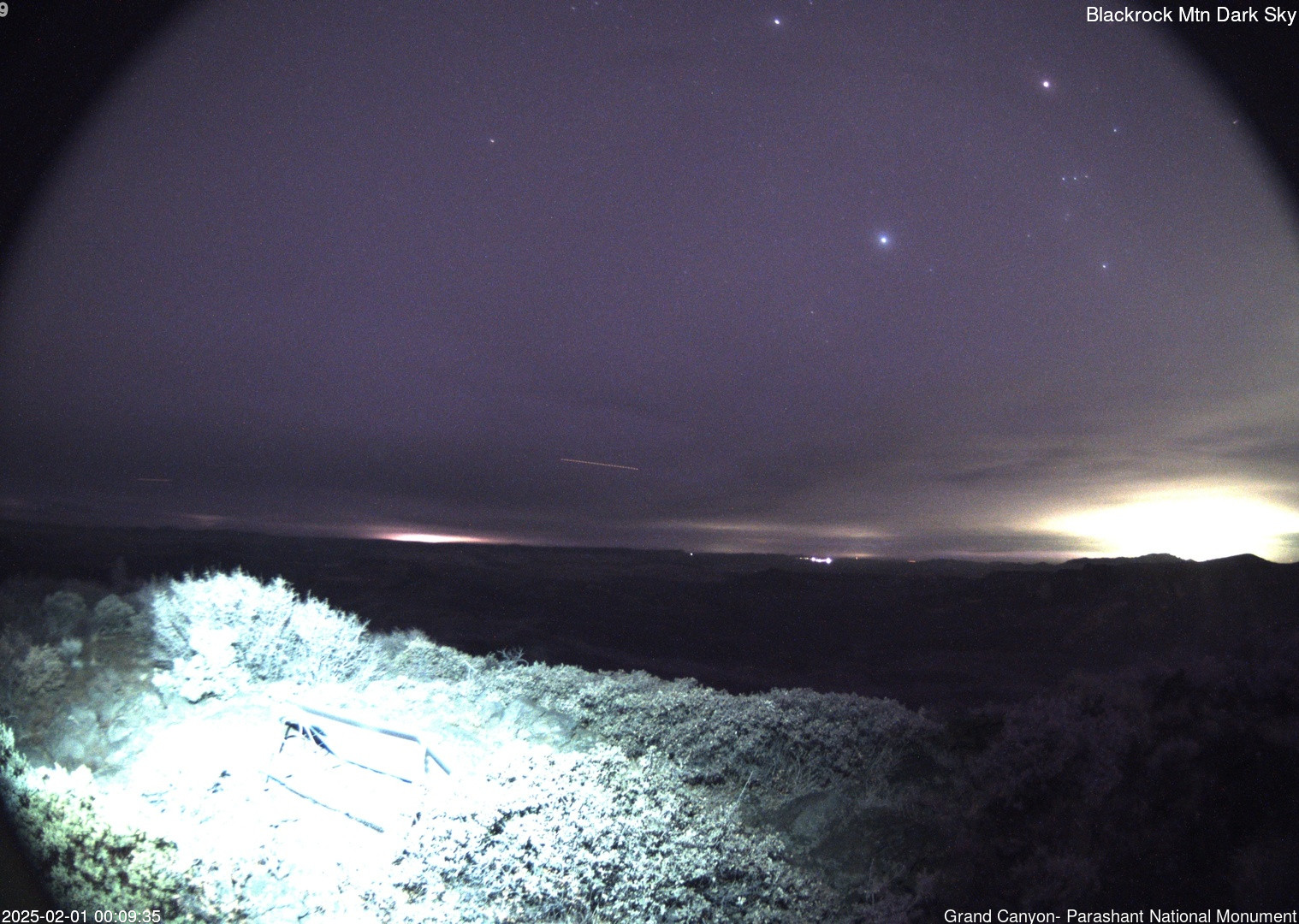 time-lapse frame, Blackrock - Dark Sky webcam