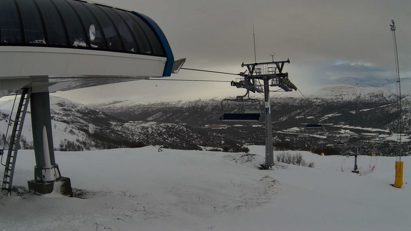 time-lapse frame, Fjellheisen webcam
